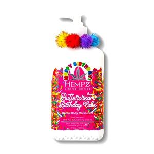Brand New ~ Just Released ~ Buttercream Birthday Cake Hempz Body Lotion